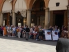 Bologna, Italië, 2026. De wachtrij (!) voor het toeristentreintje.